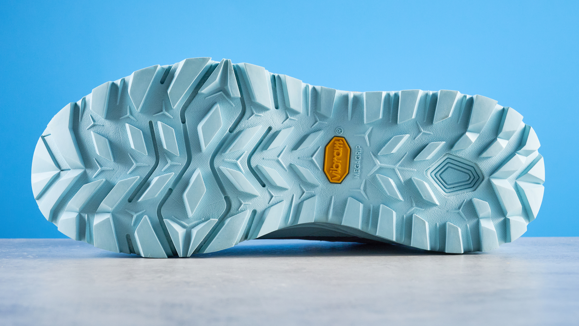 Gray and teal Columbia Tellurix Titanium hiking shoes