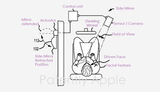 Apple Car patent drawing