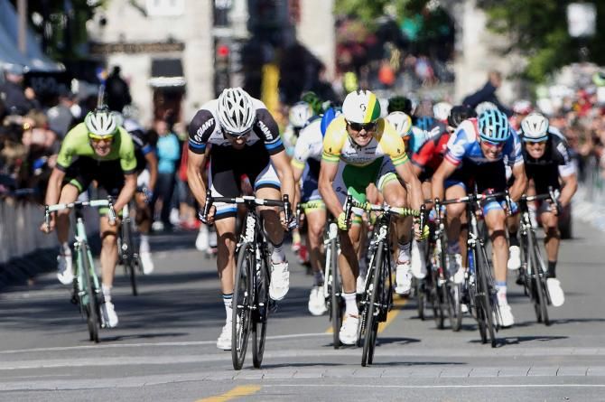 The sprint for the line