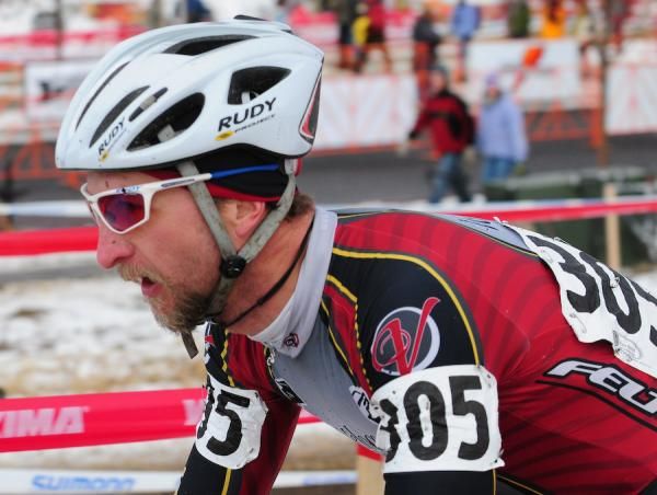 Doug Reid (Second Ascent) riding in third place