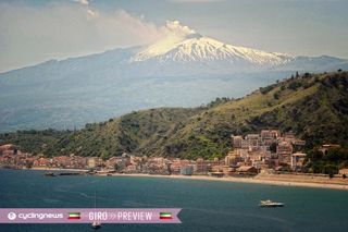 Stage 4 of the Giro will finish on Mount Etna