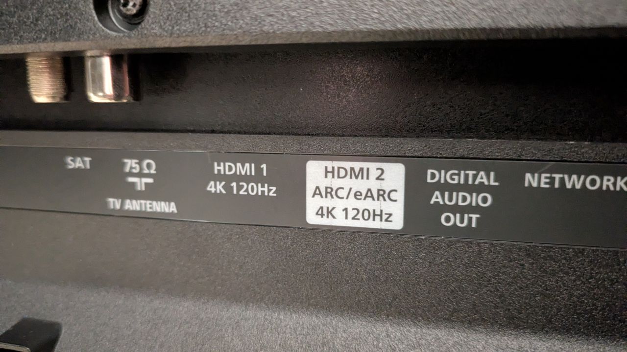 Philips OLED910 HDMI ports 1 and 2