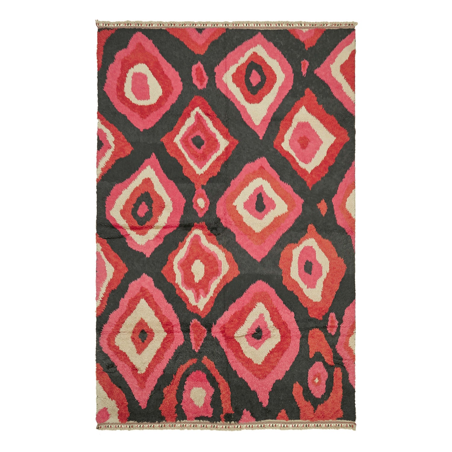 Multi -colored carnaby, Moroccan carpet - 8 '10' 'X 13' '' ''