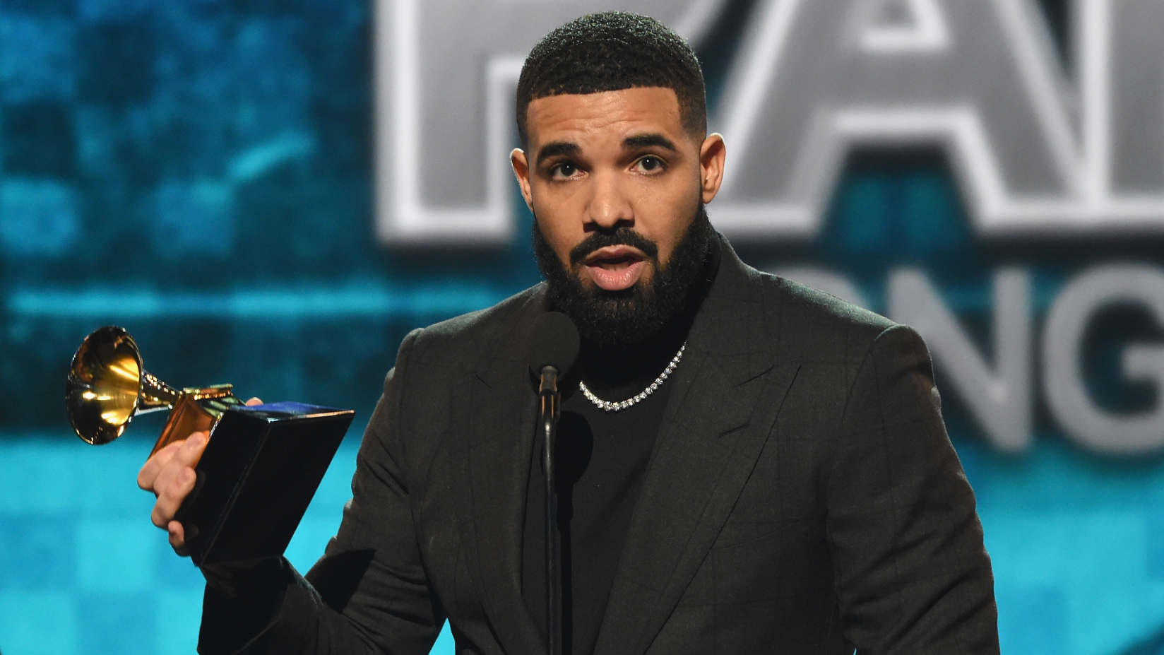Drake accepts the Best Rap Song award for 'God's Plan' onstage backstage during the 61st Annual GRAMMY Awards at Staples Center on February 10, 2019