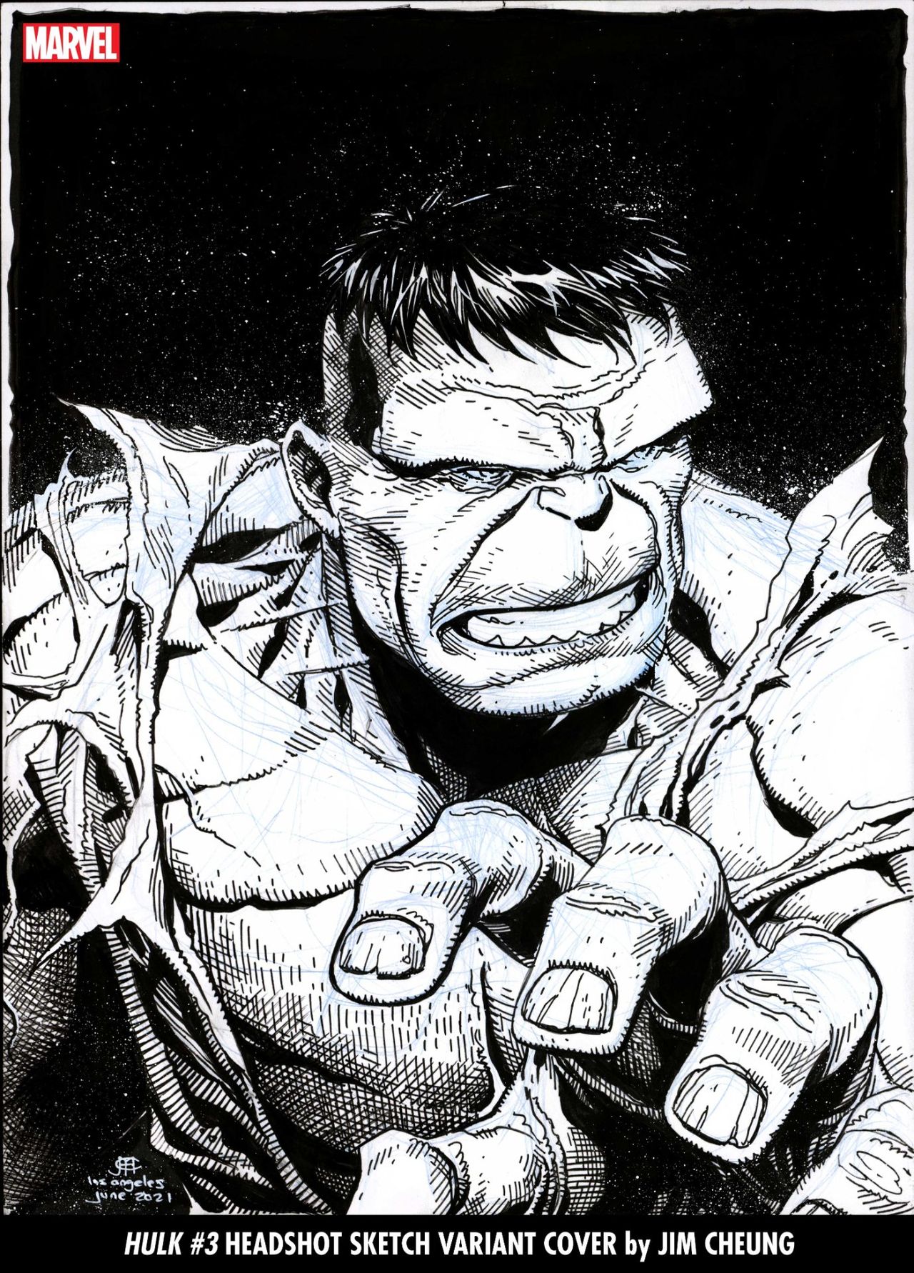 Jim Cheung sketch variant covers