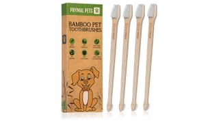 Prymal Pets Bamboo Dog Toothbrush