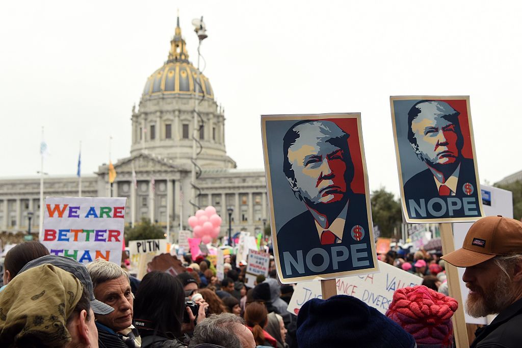 The Women&amp;#039;s March on in San Francisco