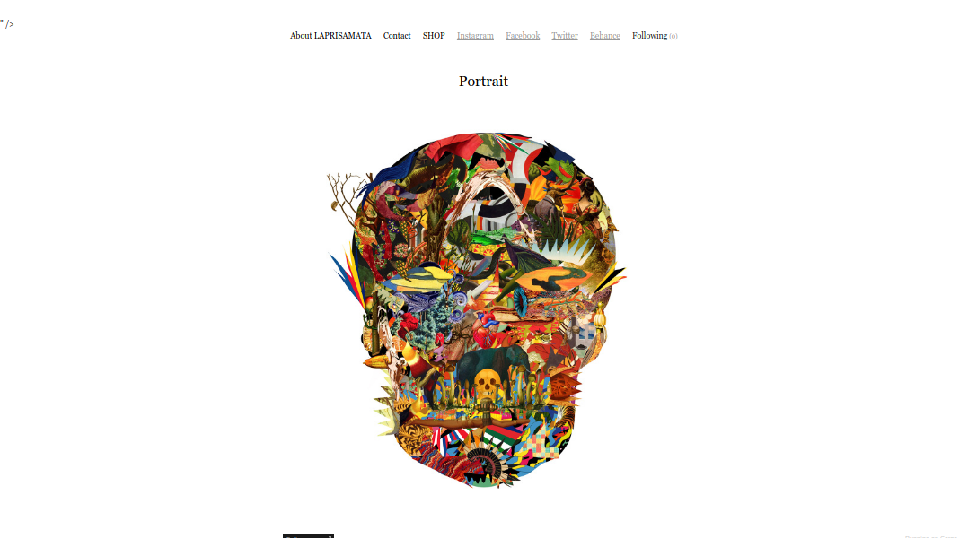 Examine Luis Toledo’s work in stunning detail via the fullscreen functionality offered by his portfolio