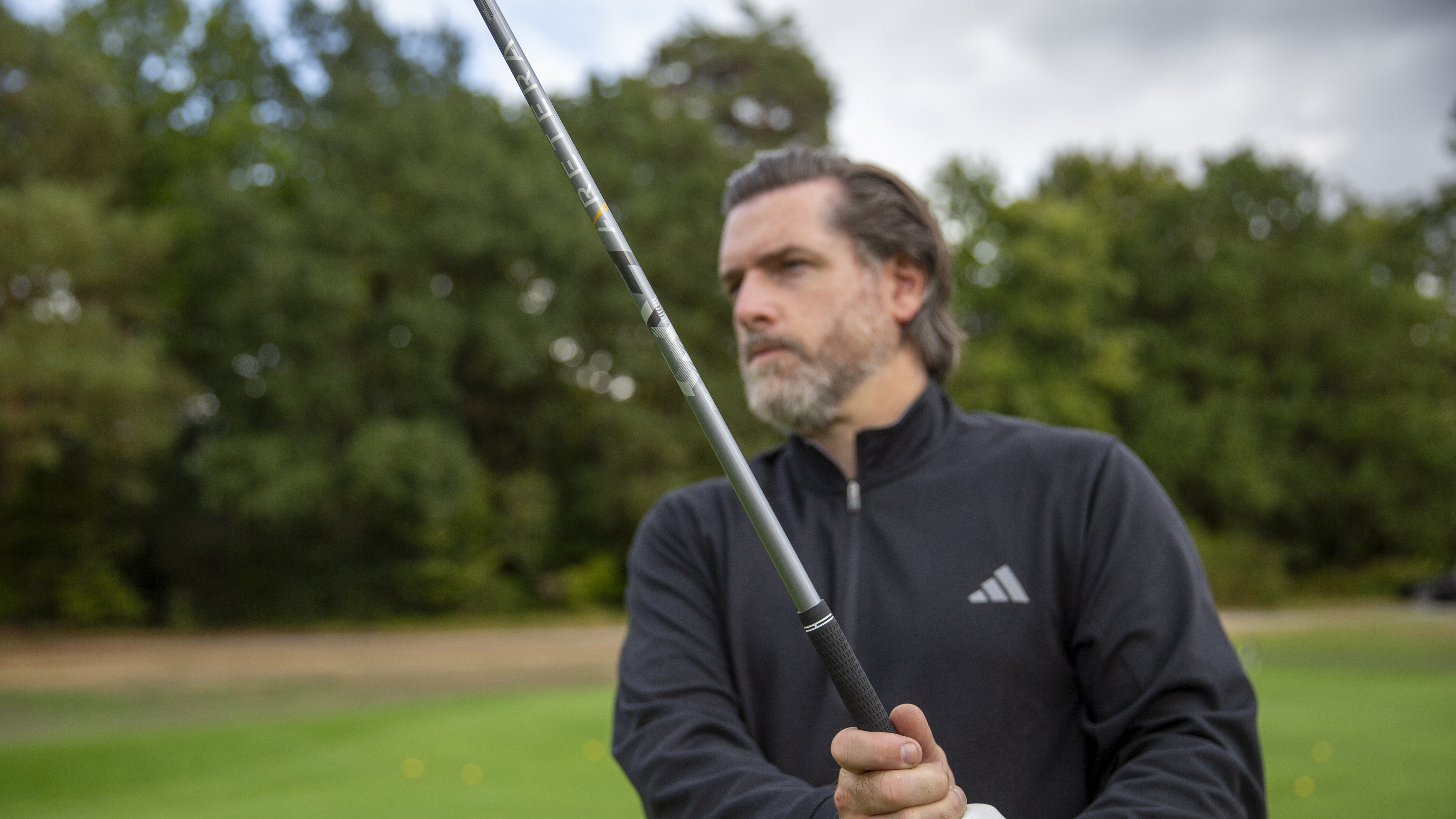 Photo of Joe Ferguson testing the Aretera EC1 Grey