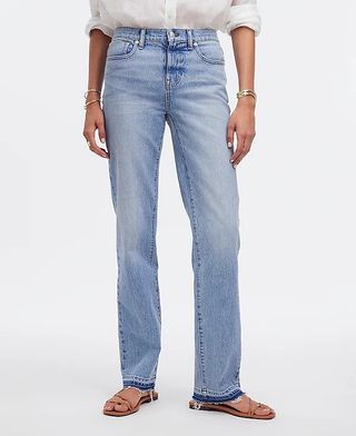 Madewell, Jeans Lurus Mid-Rise ala '90-an