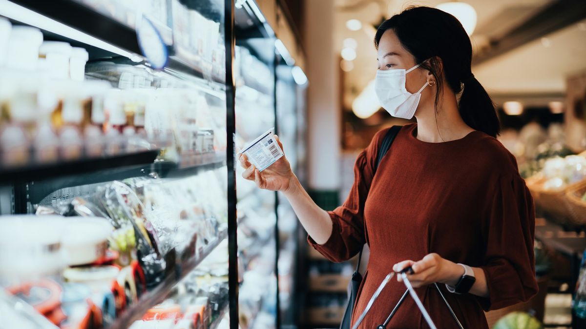 Woman shopping