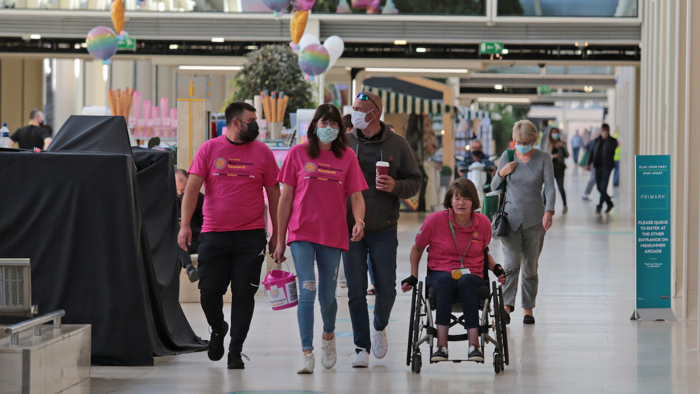 Sharon Mynard completed a pushathon (wheelchair marathon) in memory of the late Rory Gilsenan