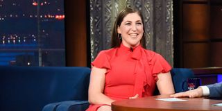 Mayim Bialik on Late Show with Stephen Colbert