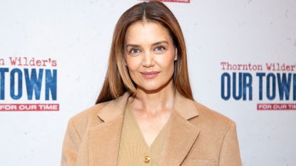 Katie Holmes at Our Town premiere