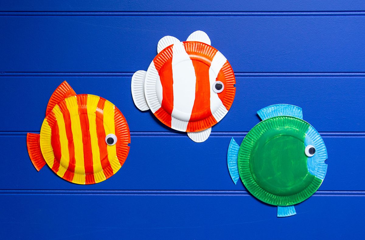 How to make under these sea crafts projects that are great for kids