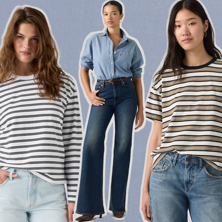 Levi's Fall collection collage