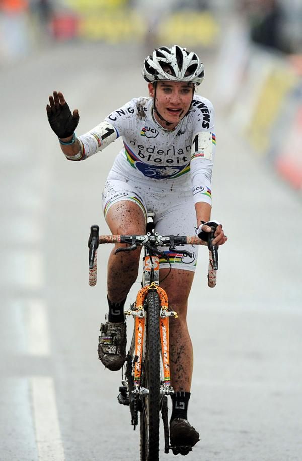 Marianne Vos rounded out the podium