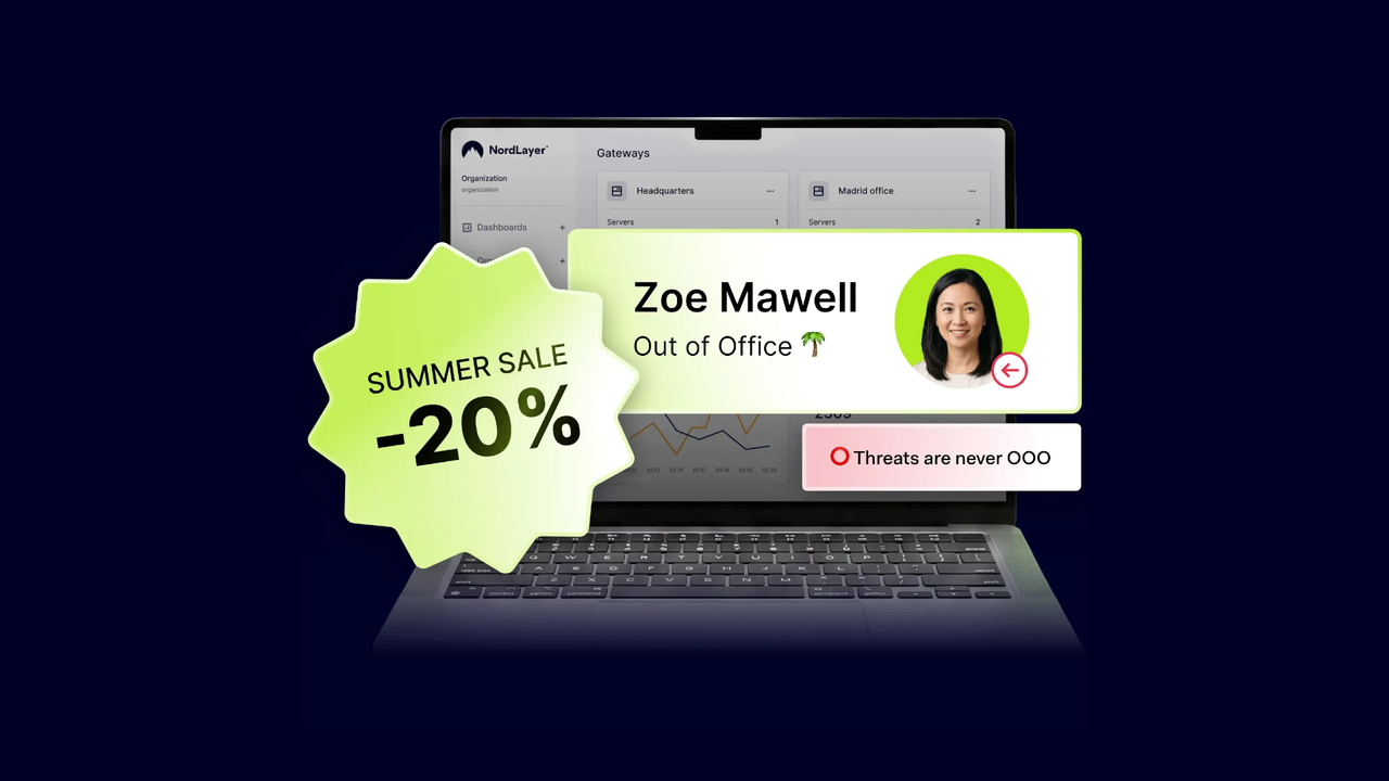 NordLayer Summer Sale offers 20% discount across Lite, Core, and Premium plans