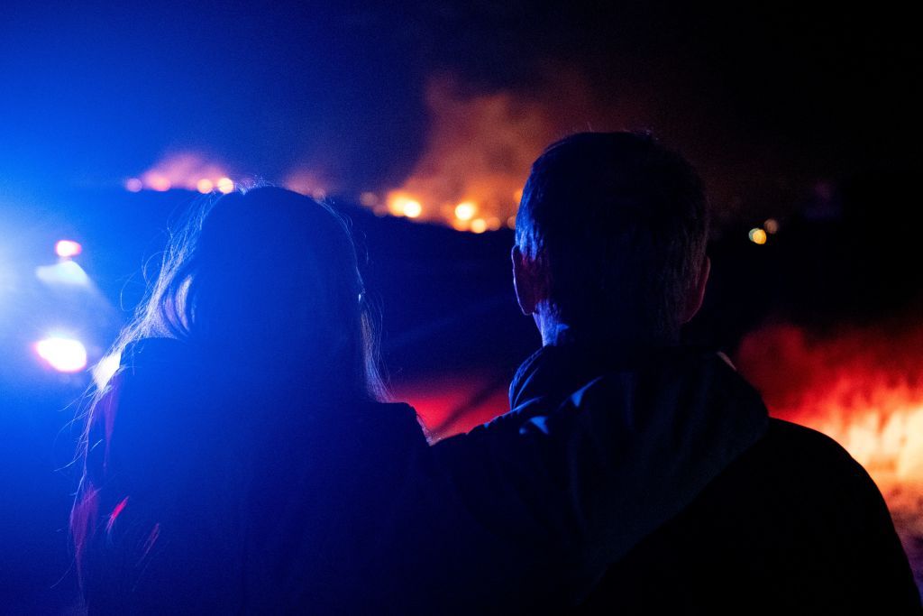 Colorado fire in Superior