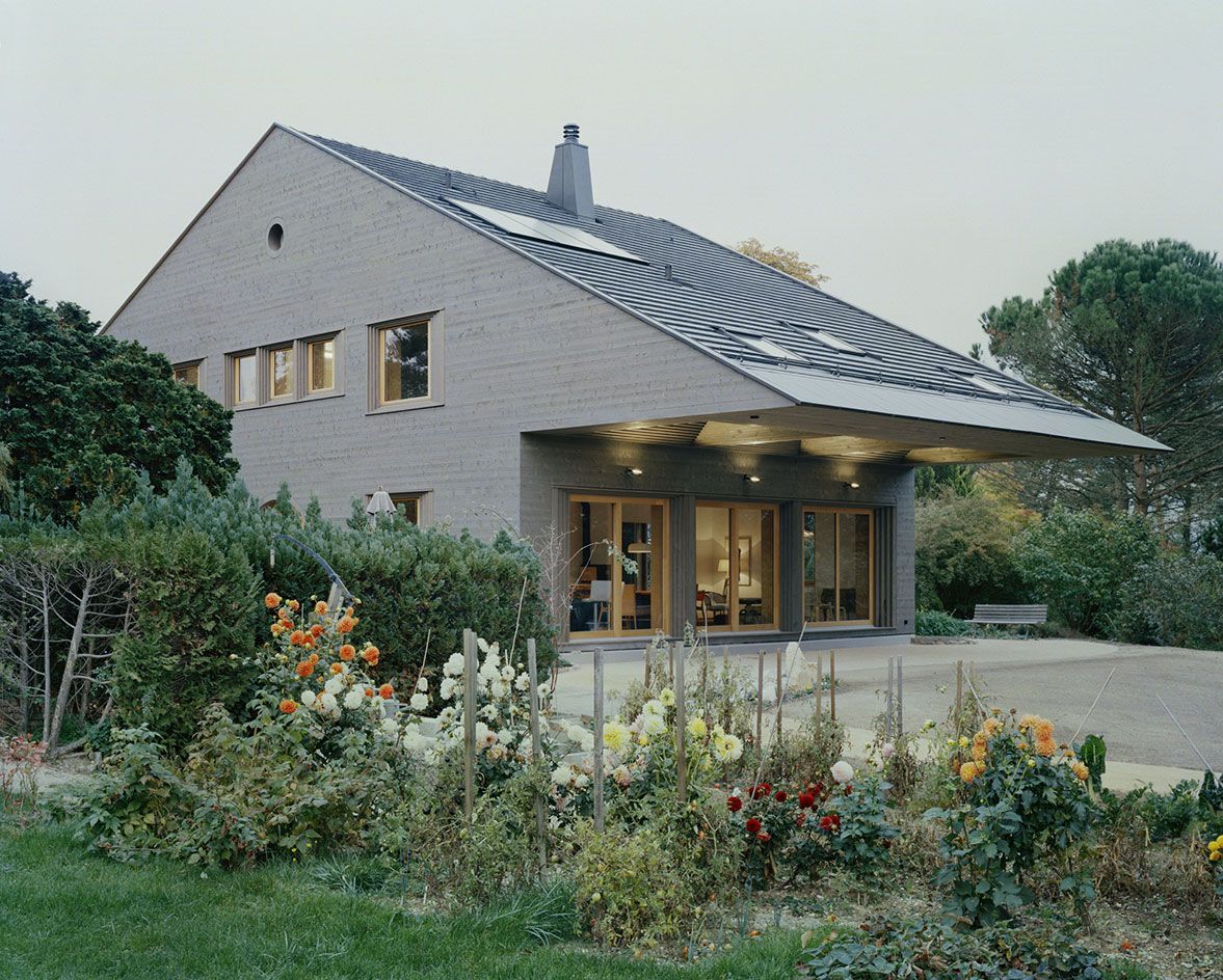 complete redesign of a 1936 Swiss House in Coppet, called Maison Rebetez