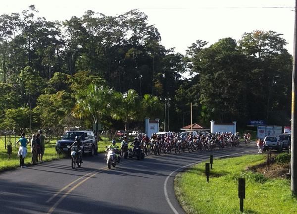 Racers started the final day in Turrialba