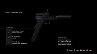 Re3 Handgun All Upgrades