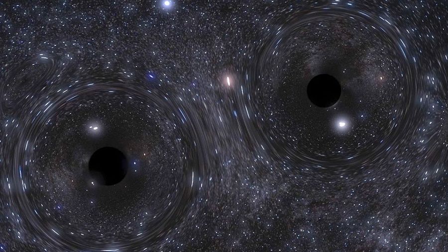Ciemna energia może pozwolić czarnym dziurom żyć w „idealnych parach” układów podwójnych.