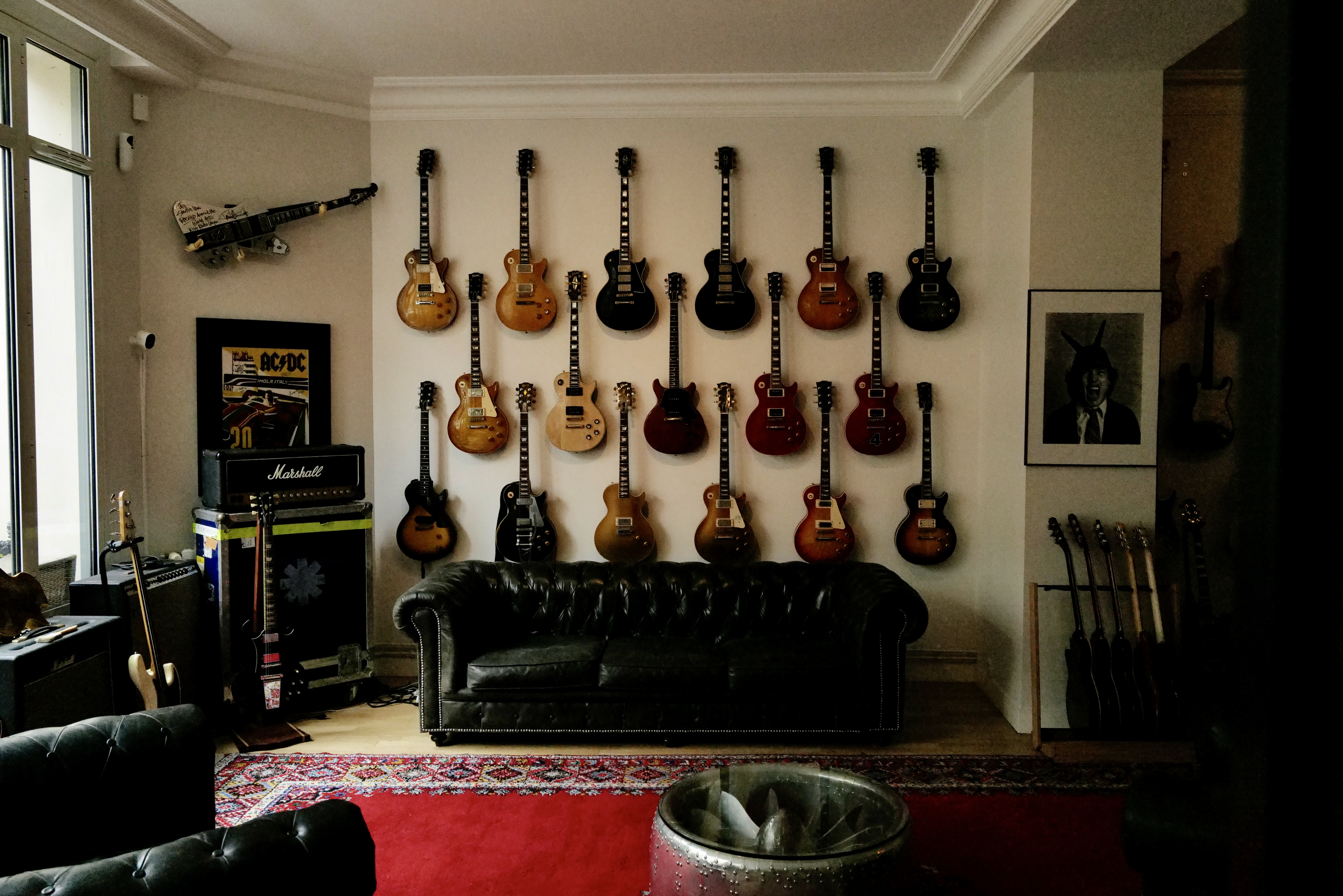 Inside Matt's Guitar Shop