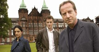 Picture Shows: ARCHIE PANJABI, BILL PATERSON and PETER MCDONALD stars of BBC Scotland's thrilling new parapsychology drama Sea Of Souls on set at Jordanhill College Campus, Glasgow. TX: BBC ONE Past life experiences, psychic abilities and voodoo are all in a day's work for a team of parapsychologists featured in BBC Scotland's thrilling new investigative drama, SEA OF SOULS. BILL PATERSON, ARCHIE PANJABIand PETER MCDONALD make up the research team who endeavour to explain the inexplicable. WARNING: This copyright image may be used only to publicise current BBC programmes or other BBC output. Any other use whatsoever without specific prior approval from the BBC may result in legal action.