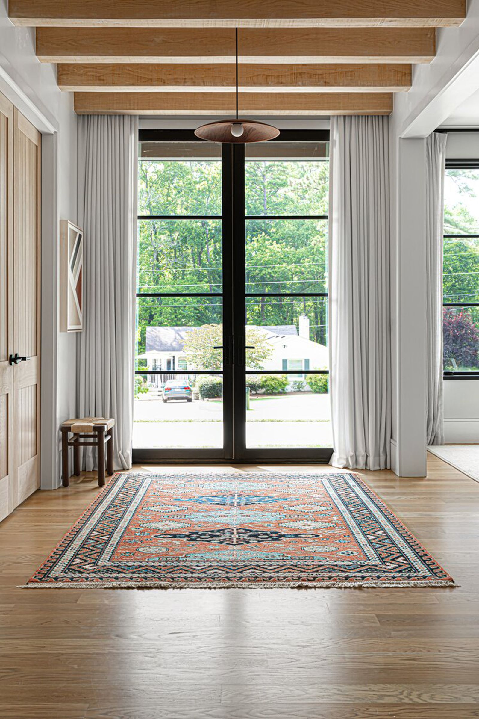 Should Curtains Touch the Floor? What Interior Designers do | Livingetc