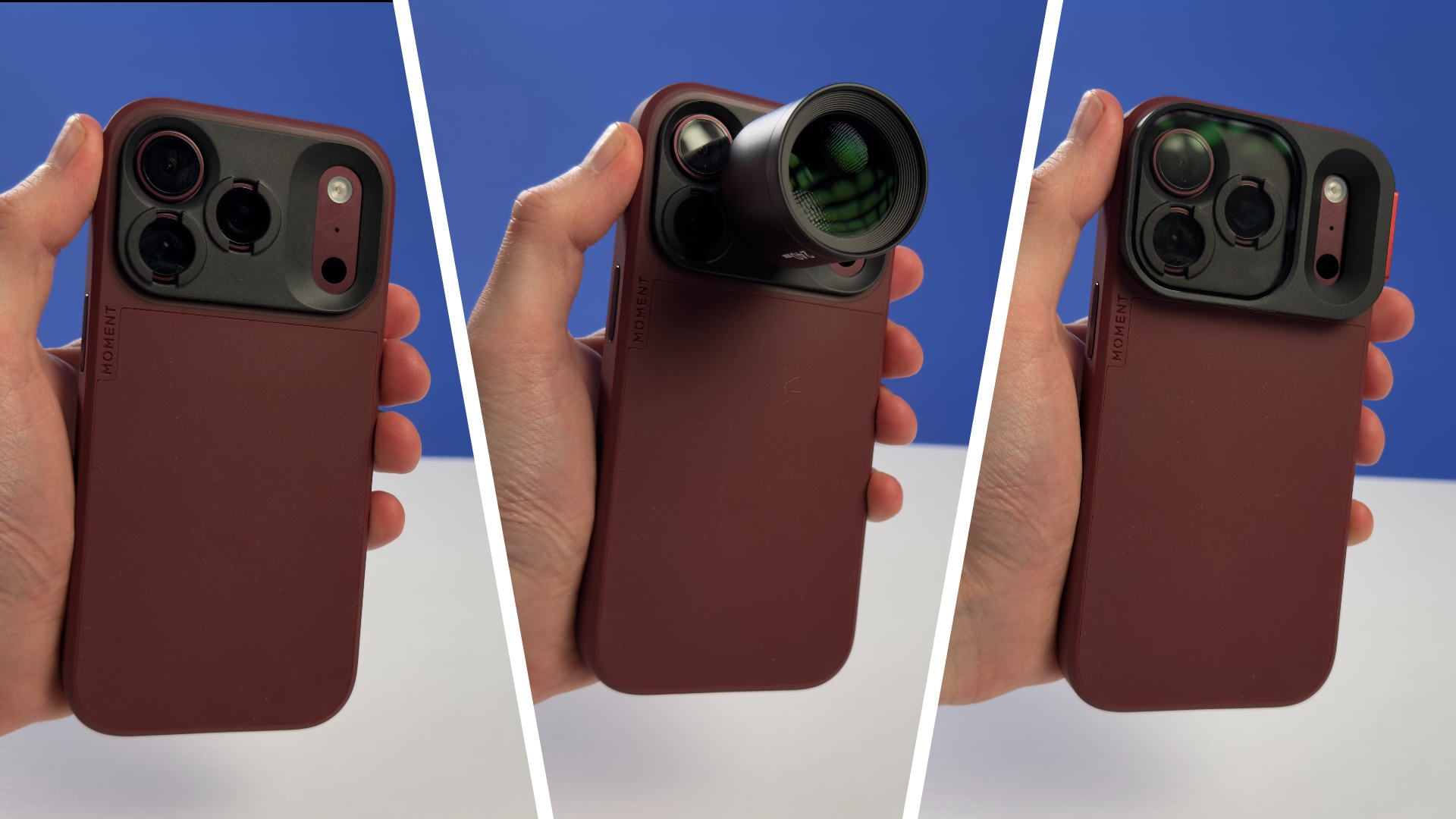 The Moment Camera Case II on an iPhone 18 Pro