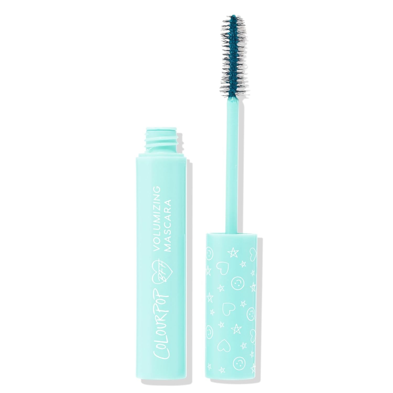 ColourPop, Colourpop Bff Mascara - Volumizing &amp;amp; Lengthening Mascara for Lifted, Thicker and Fuller Lashes - Made With a Buildable Formula and Nylon Fiber Brush - Swell Season (0.24 Fl Oz)
