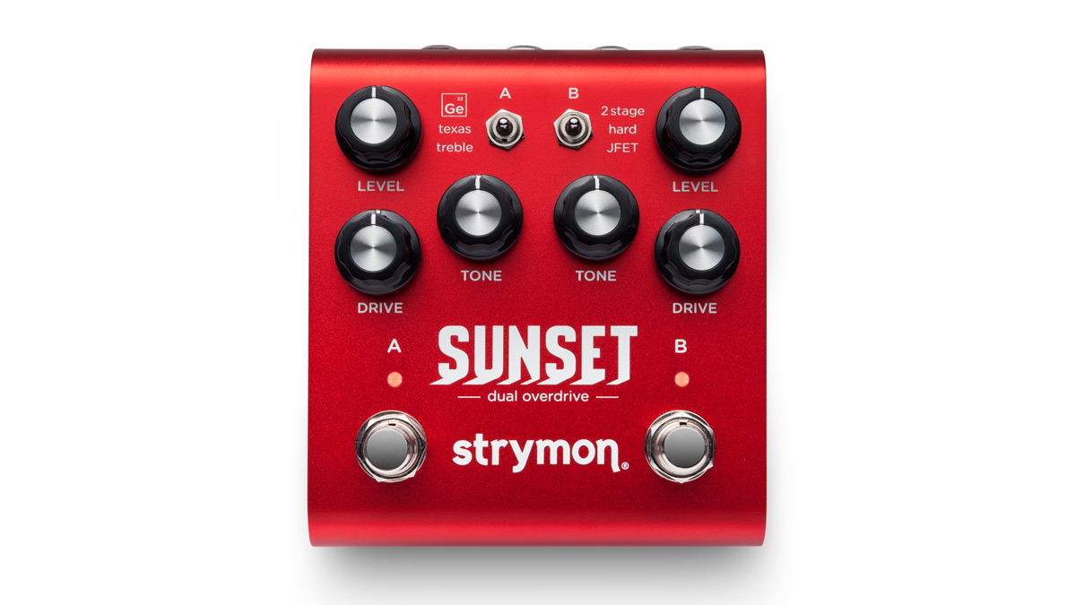 Best overdrive pedals: Strymon Sunset