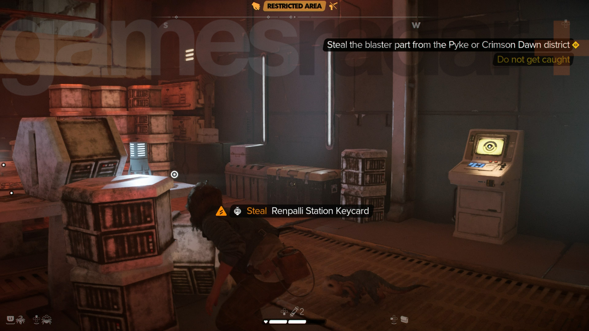 Where to find the Crimson Dawn Vault keycards in Star Wars Outlaws