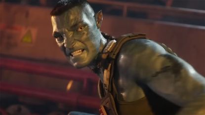 Stephen Lang as Quaritch in Avatar: The Way of Water