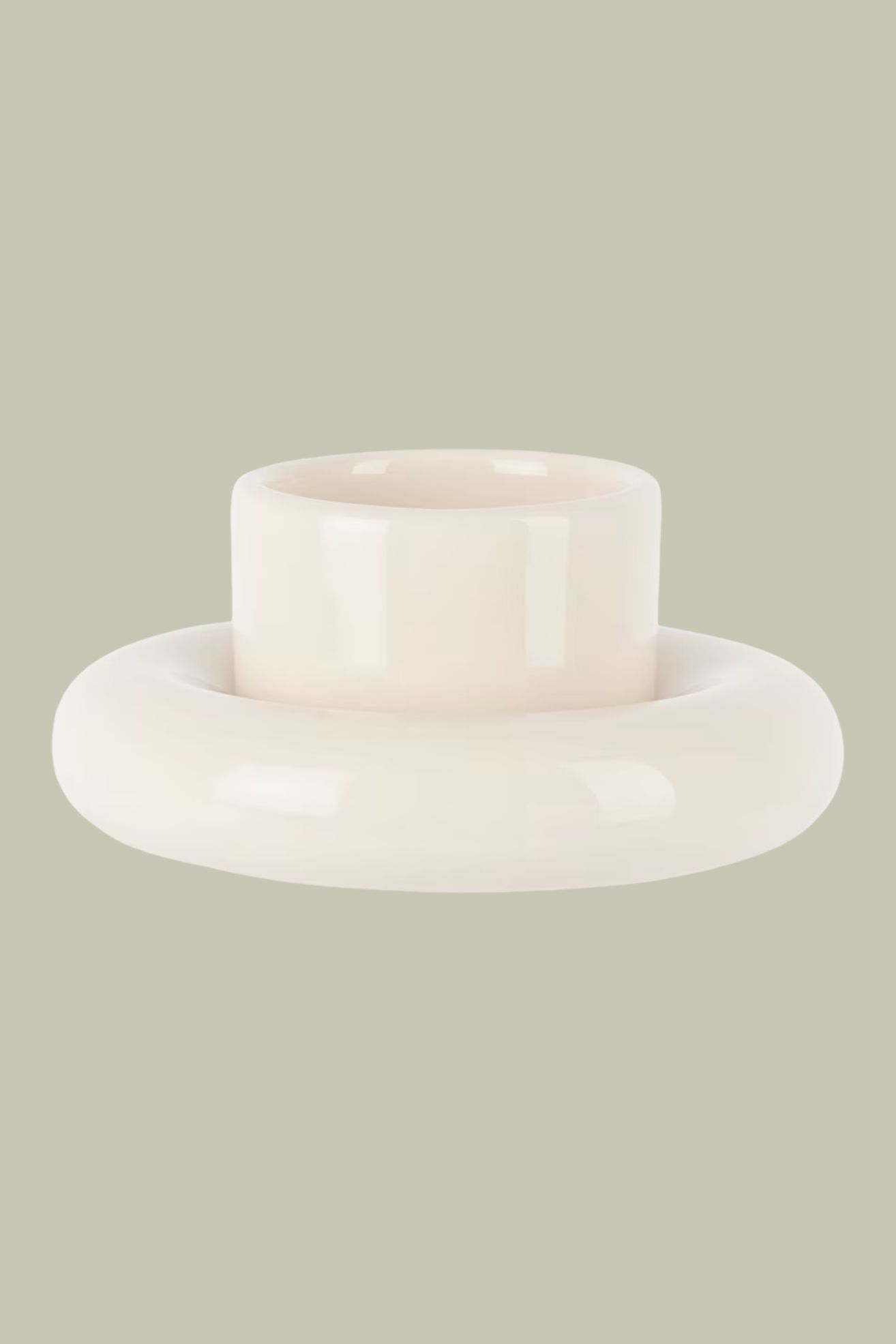 Gustaf Westman Objects, White Chunky Mini Cup &amp;amp; Saucer