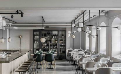 Dining room at Kitchen & Bar by Maanos, Helsinki, Finland