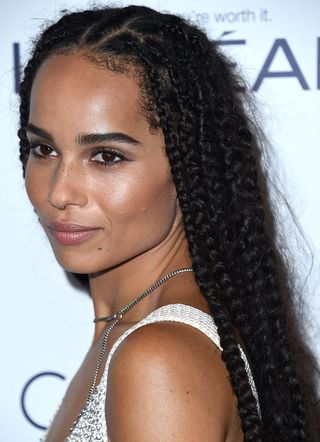 Zoe Kravitz on the red carpet