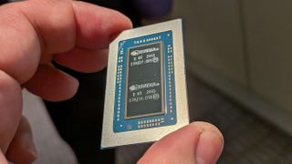 Nvidia RTX Spark SoC in hand