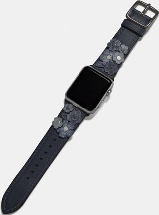 Coach Apple Watch Strap with Tea Rose