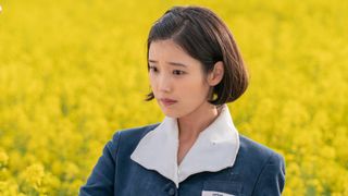 IU (Lee Ji-eun) in "When Life Gives You Tangerines" now streaming on Netflix