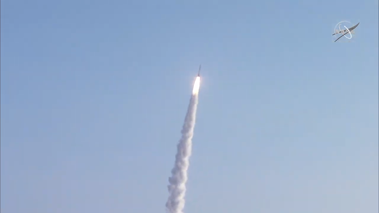 NASA's Mars rover Perseverance launches toward the Red Planet atop an Atlas V rocket, lifting off from Space Launch Complex 41 at Cape Canaveral Air Force Station in Florida on July 30, 2020.