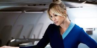 Kaley Cuoco as Cassie Bowden on The Flight Attendant (2020)
