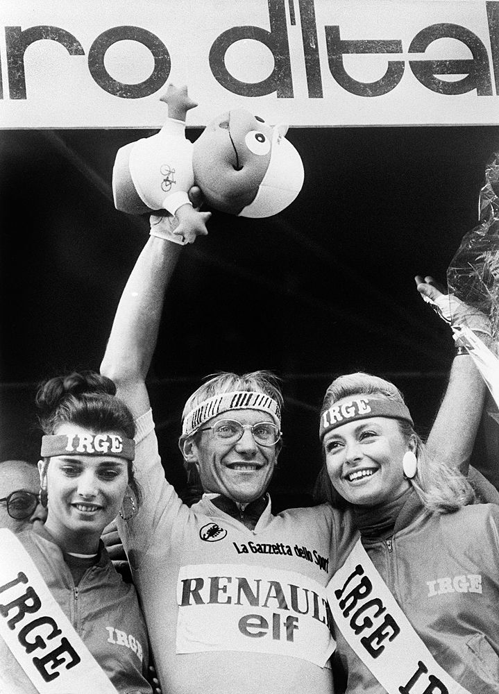 Laurent Fignon led the 1984 Giro d'Italia until Francesco Moser took the win on the final stage