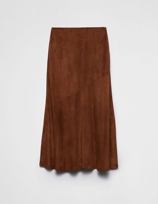 Suede Skirt