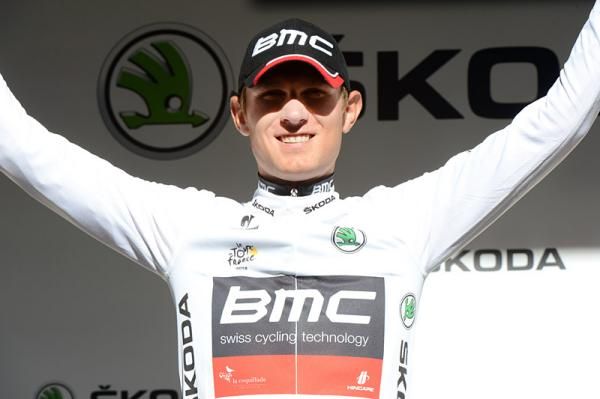 Tejay van Garderen (BMC) is back in the lead of the young riders classification following a masterful time trial performance.