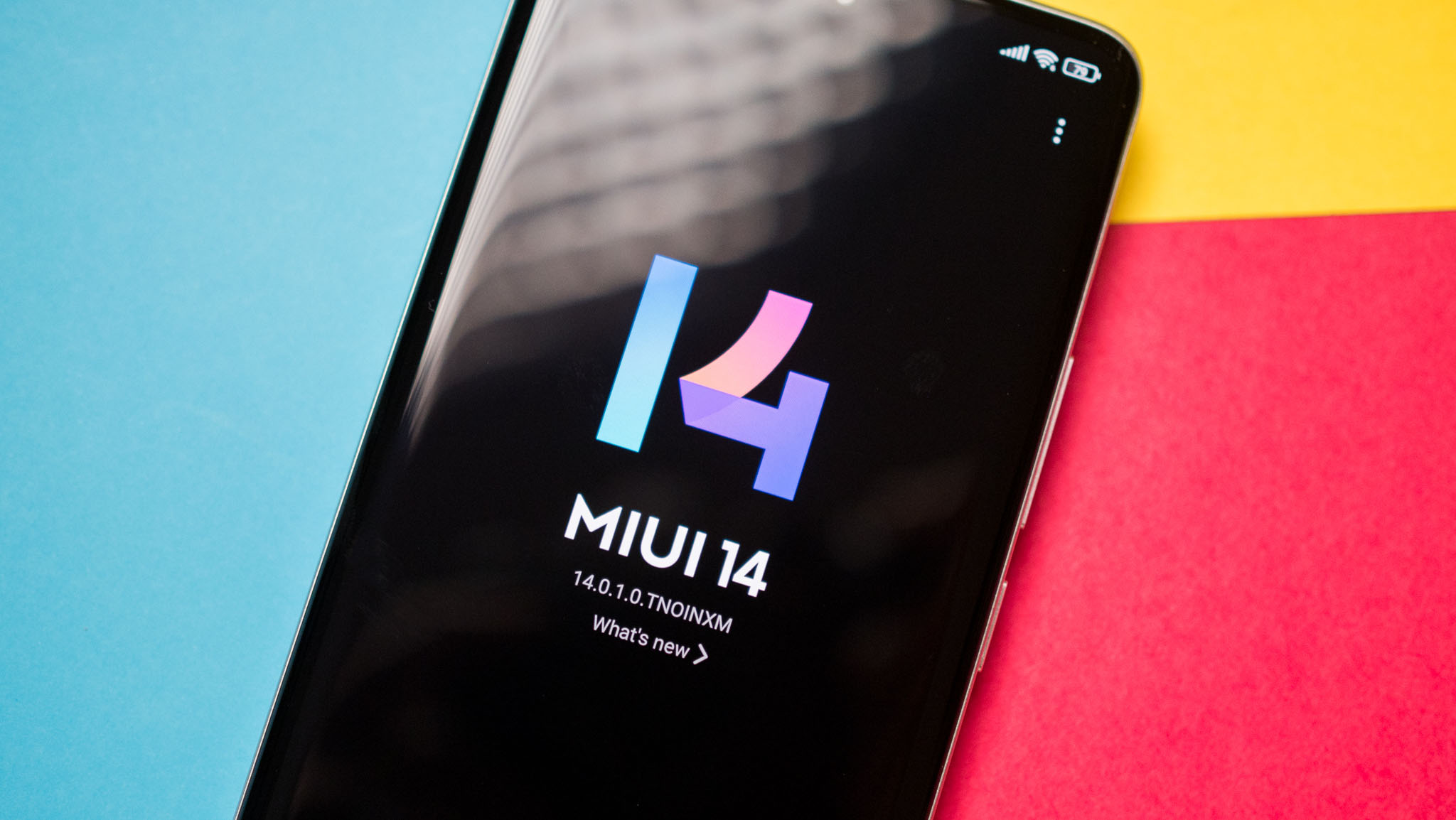 MIUI 14 about screen on Redmi Note 13 Pro Plus
