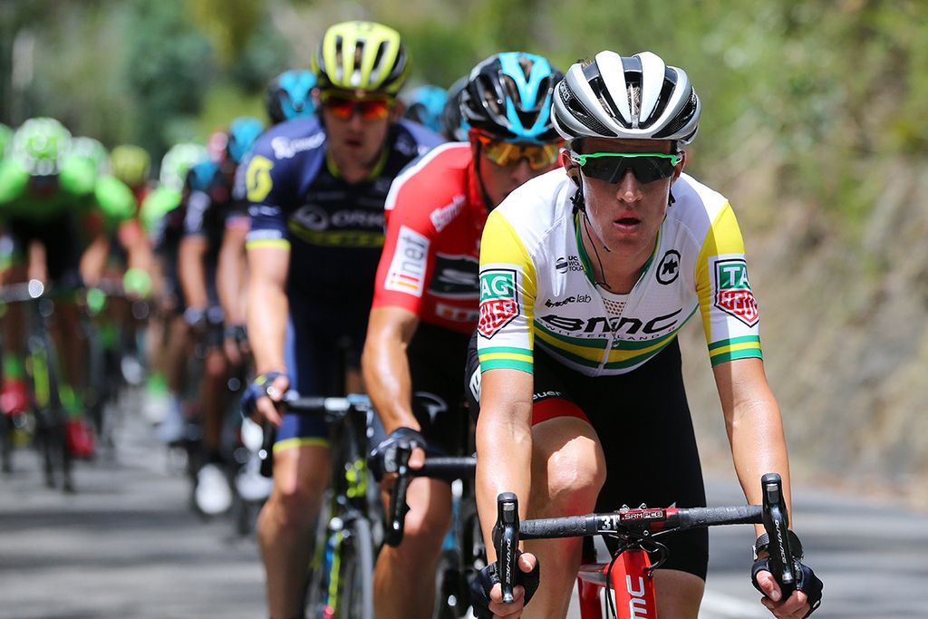 Miles Scotson (BMC) working hard on the front