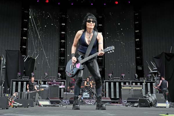 Joan Jett onstage in Atlanta