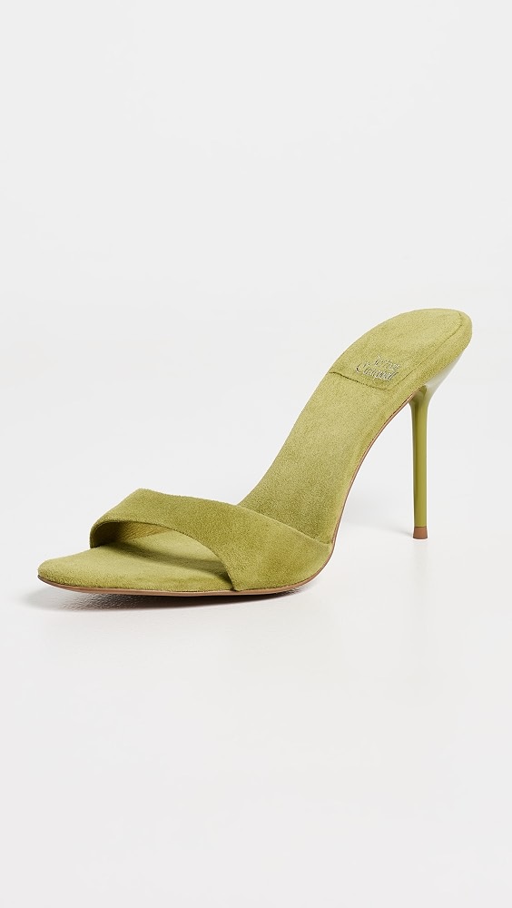 Ce-Soire Heels - Chartreuse Suede